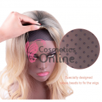 Banda elastica din silicon BSE01 Pink pentru peruci din par natural sau sintetic